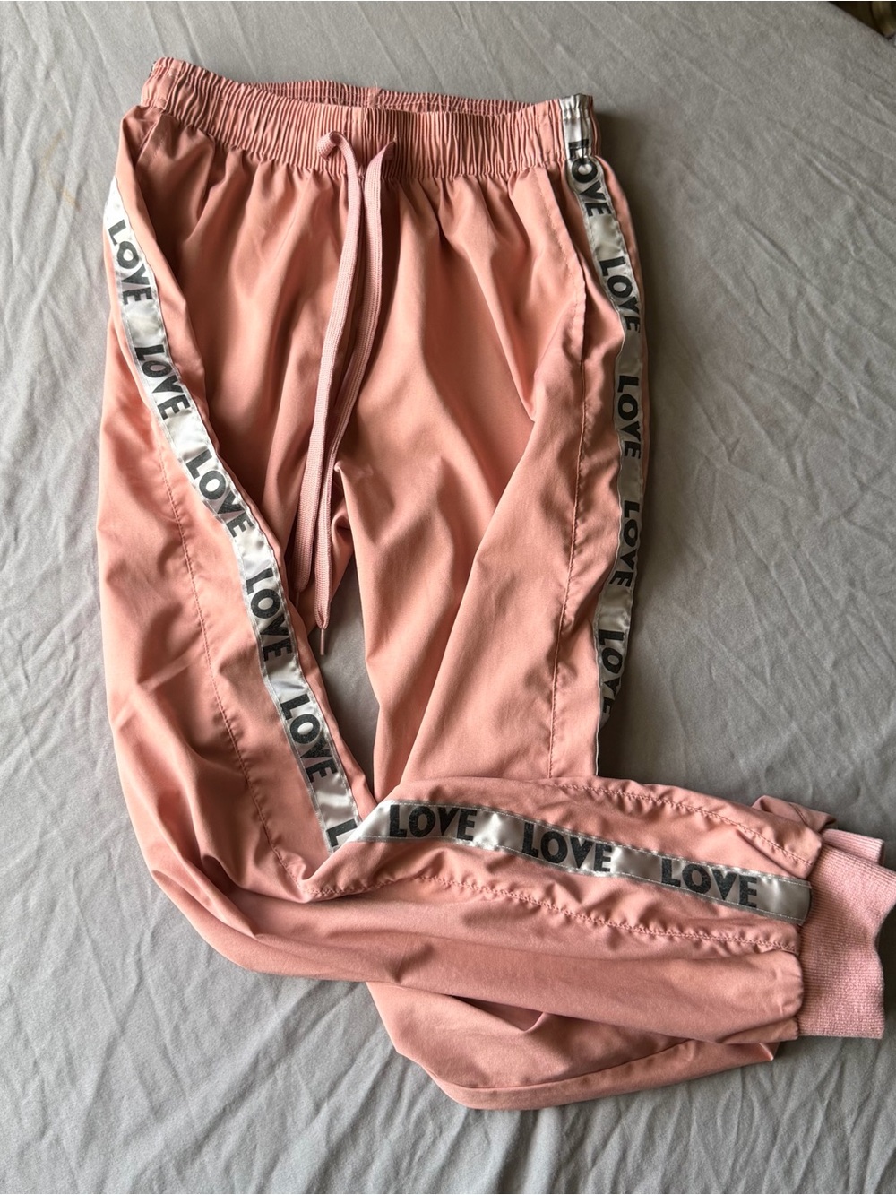Women’s ' Pink 'Love' Track Pants